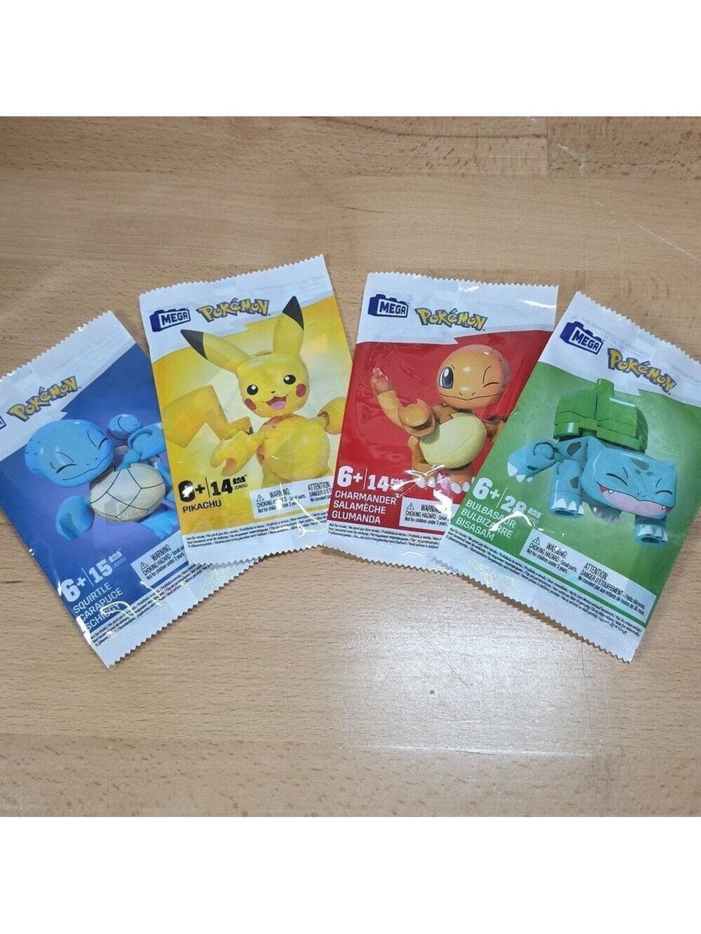 Pikachu, Pokémon Mega Construx Figure Packs
